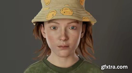 Udemy - Hyper-realistic 3d kid girl design