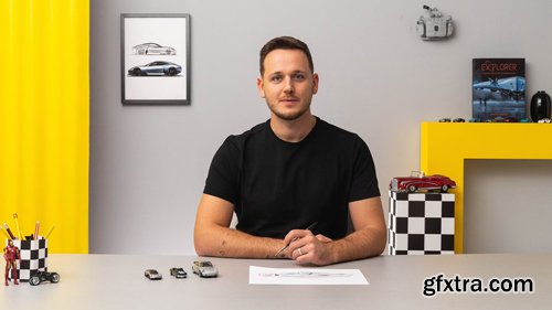 Domestika - Car Design sketching