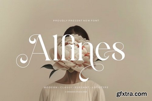 CreativeMarket - Alfines Modern Classy Serif Font