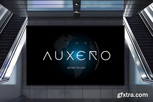 CreativeMarket - Loqura Sleek Futuristic Logo Font