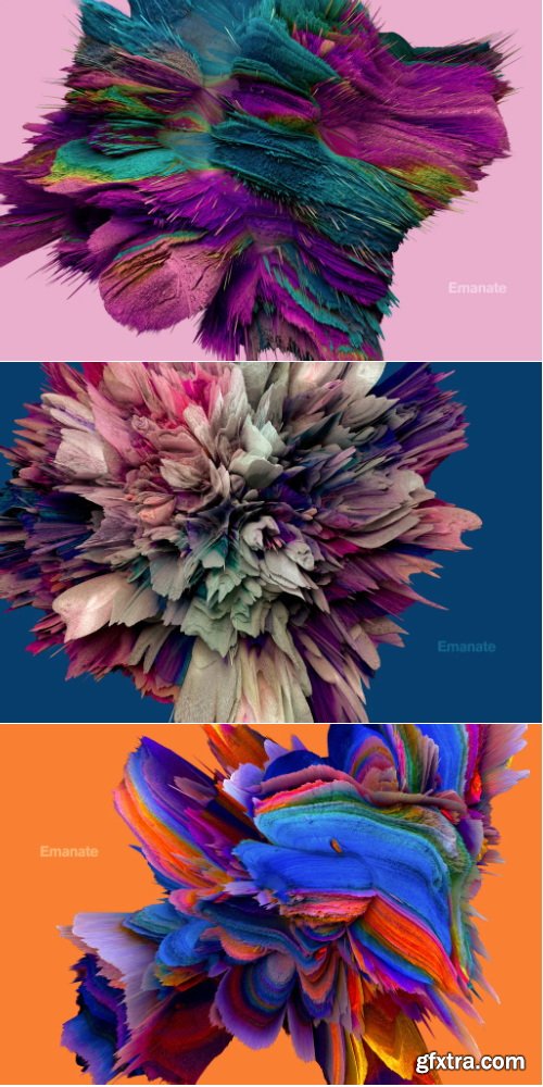 Chromasupply - Emanate: Experimental 3D Shapes