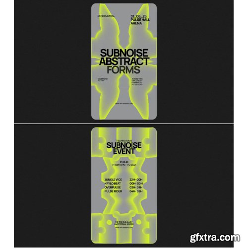 Subnoise Forms Typography - 3589665