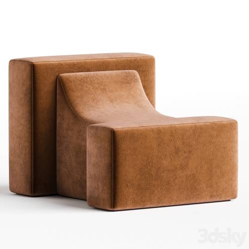 '3dsky Pro - Estudio Persona Block Chair'