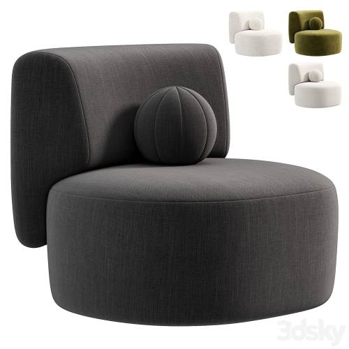 '3dsky Pro - Lek Armchair by Christophe Delcourt'