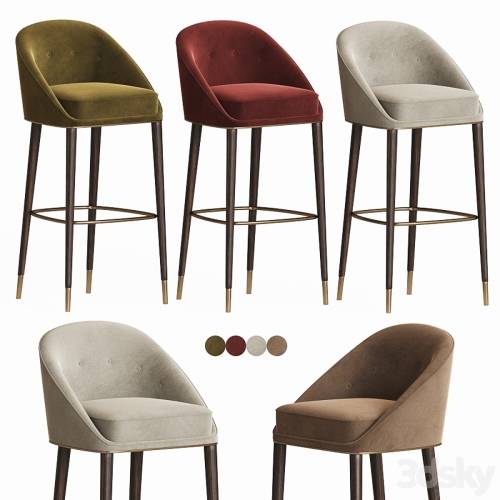 '3dsky Pro - Malay Bar Stool Brabbu'