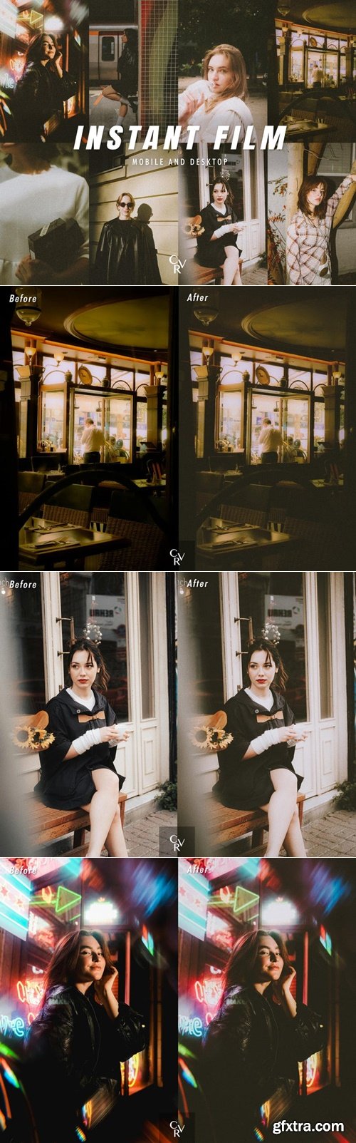 CVRPresets - Instant Film Lightroom Presets