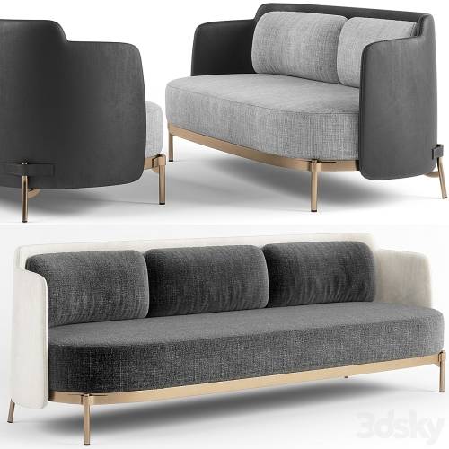 '3dsky Pro - Minotti Tape sofa' '3dsky Pro - Minotti Tape sofa'