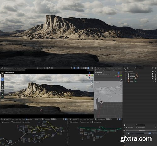 Gumroad - Island Sketch - Blender SCENE FILE