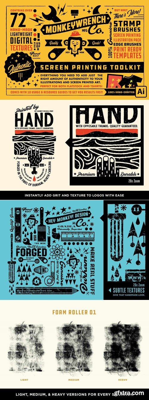 RetroSupply - Authentic Screen Printers Toolkit