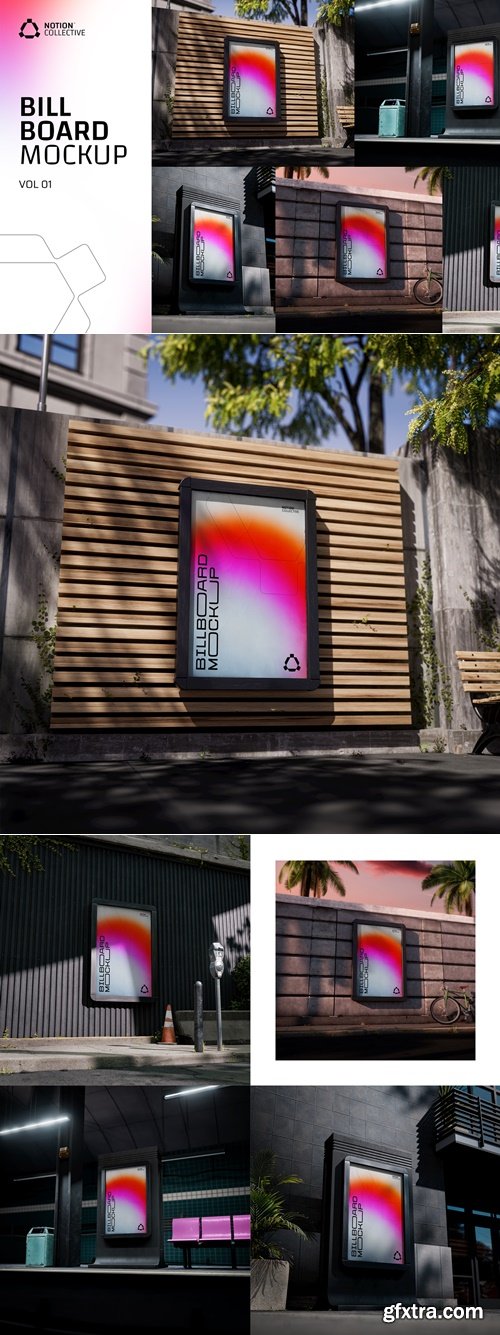 CreativeMarket - Billboard Mockup vol 01 7377567