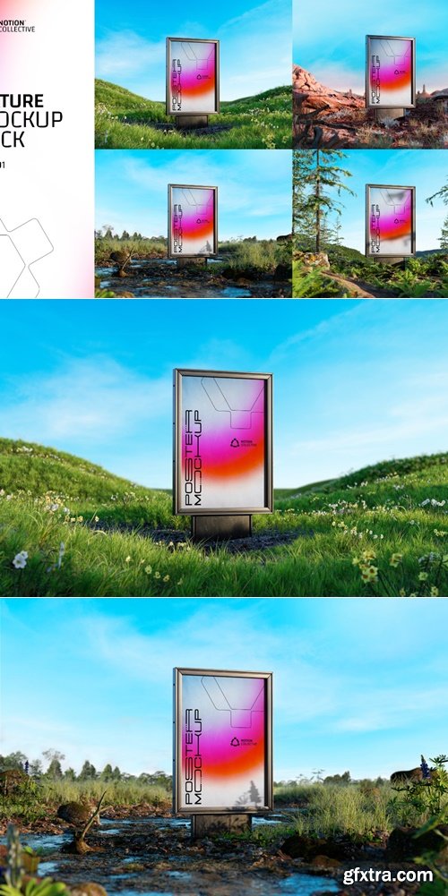 MockupCloud - Nature Billboard Mockups vol. 01