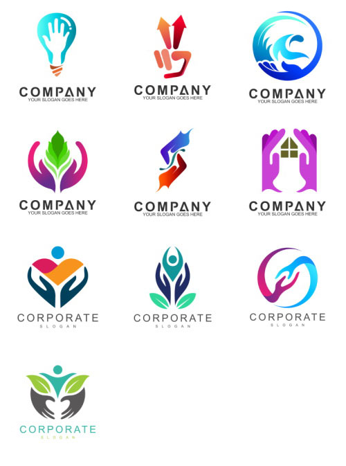 Logos - Big Collection Vector Set #1, 100xEPS