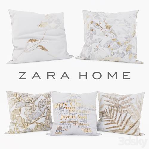 '3dsky Pro - Zara Home - Decorative Pillows set 9' '3dsky Pro - Zara Home - Decorative Pillows set 9'