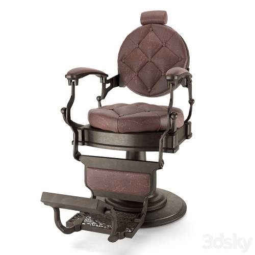 '3dsky Pro - Armchair in the barbershop'