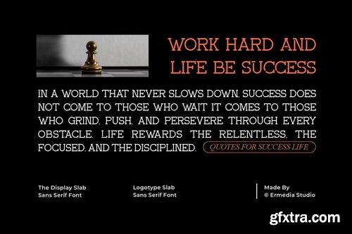 CreativeMarket - Achilast Modern Slab Serif Font