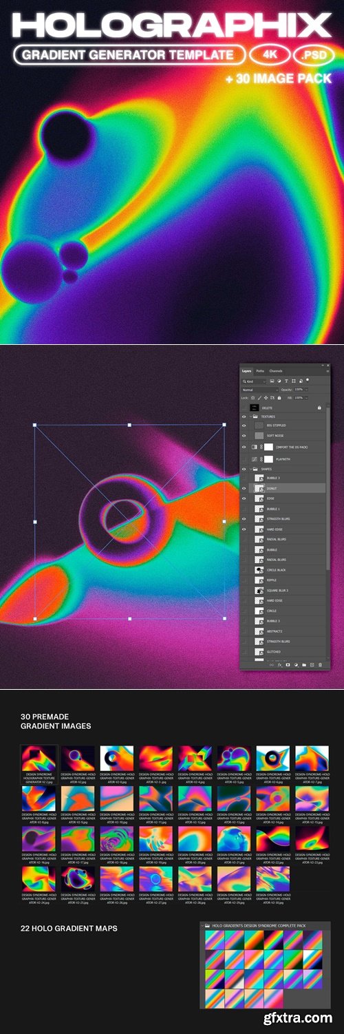 Design Syndrome - Holographix Gradient Pack