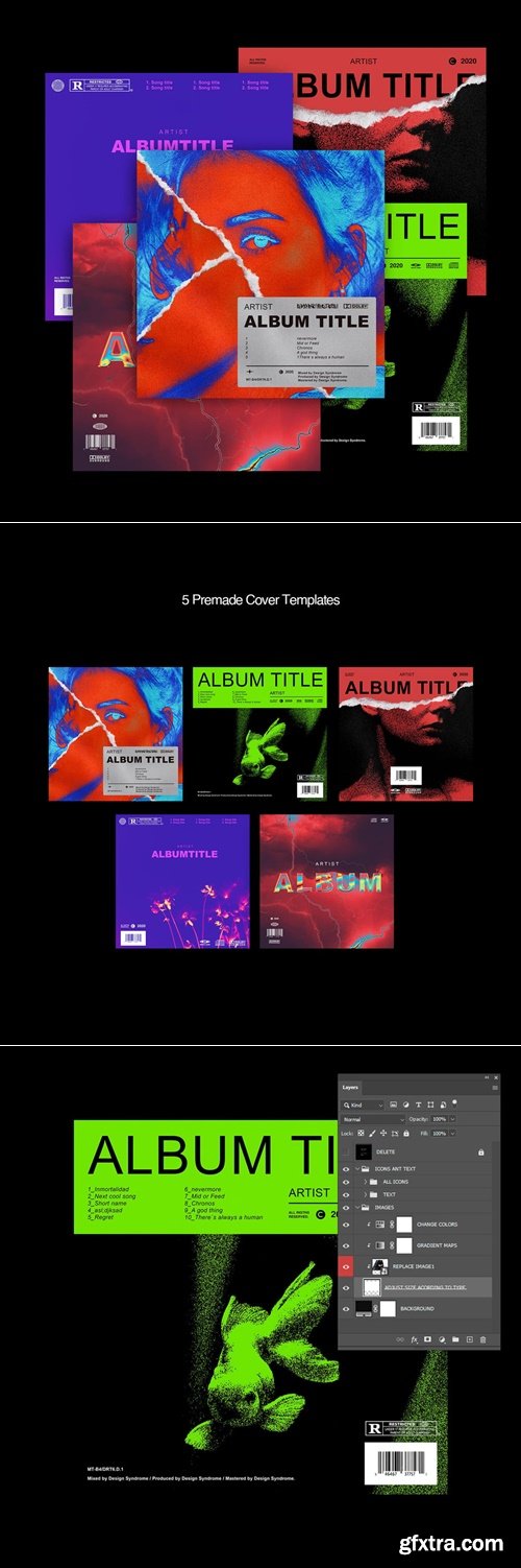 Design Syndrome - Album Art Pack VOL.2