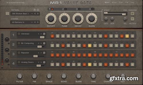 10 Phantom Rooms MR1 Valve Data