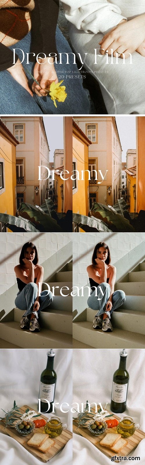 Dreamy Film - 50+ SUMMER FILM Warm Lightroom Mobile & Desktop Presets