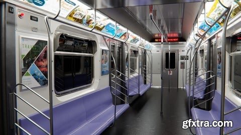 Udemy - Blender Subway Interior Modeling Udemy - Blender Subway Interior Modeling