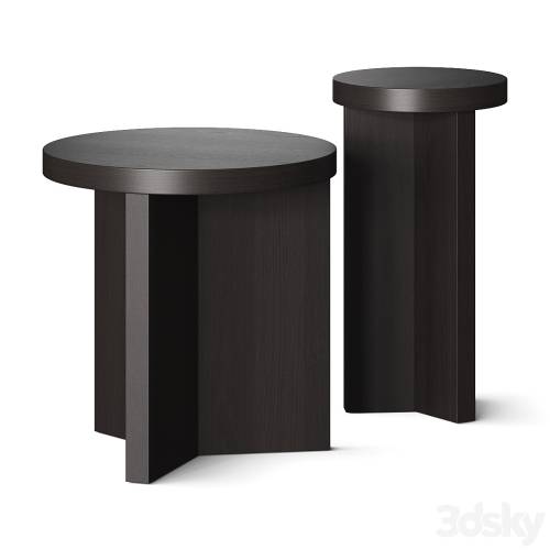 '3dsky Pro - Pottery Barn Folsom Side Tables' '3dsky Pro - Pottery Barn Folsom Side Tables'