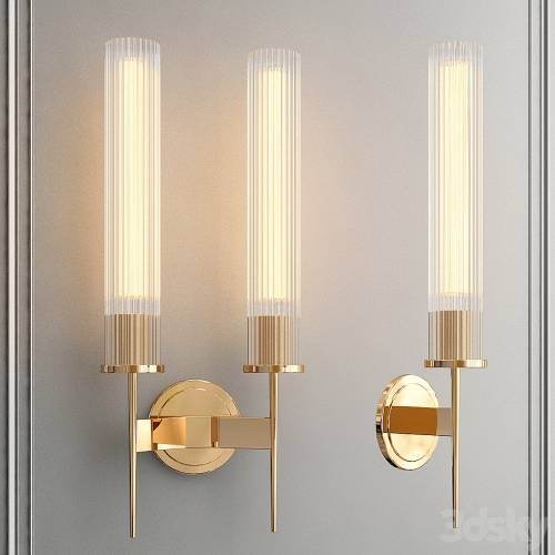 '3dsky Pro - Sconce with glass shade' '3dsky Pro - Sconce with glass shade'
