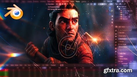 Udemy - 3D Character Modelling, Animation and Rigging Using Blender