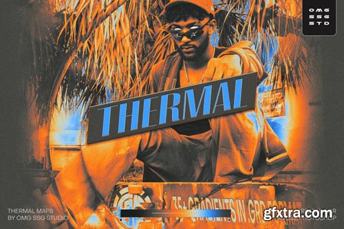 35+ Thermal Gradient Maps for Photoshop