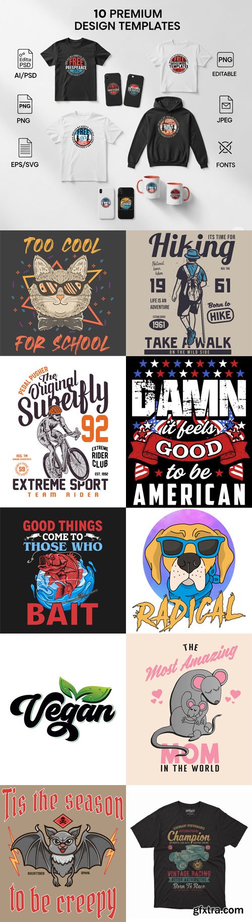 10 Premium Designs Templates