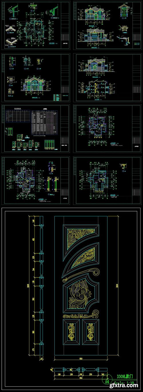 House Plan Designs in 2D DWG Drawings for AutoCAD House Plan Designs in 2D DWG Drawings for AutoCAD