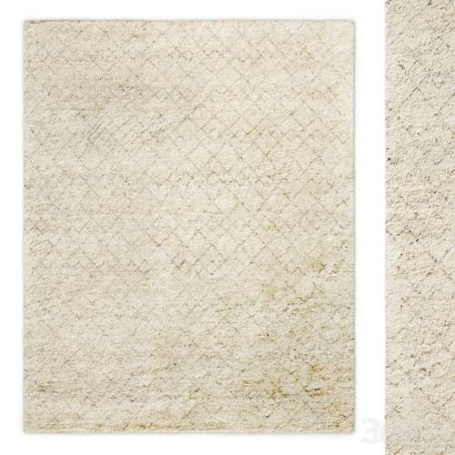 '3dsky Pro - Verso Moroccan Hand-Knotted Wool Rug RH' '3dsky Pro - Verso Moroccan Hand-Knotted Wool Rug RH'