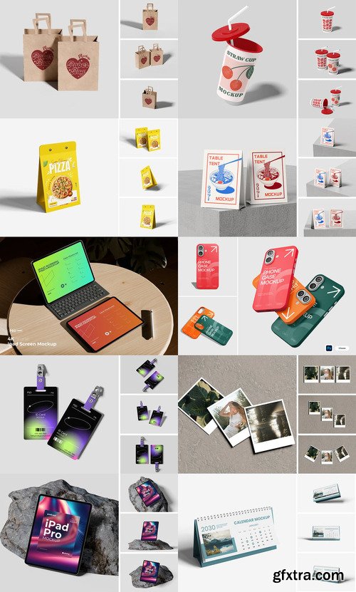 10 Mockup Templates Bundle 8 2025