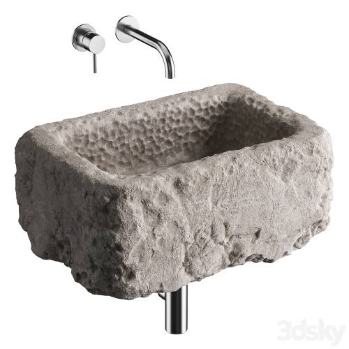 '3dsky Pro - Stone sink 1' '3dsky Pro - Stone sink 1'