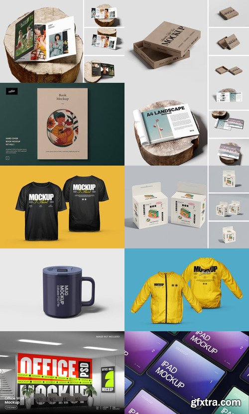 10 Mockup Templates Bundle 9 2025