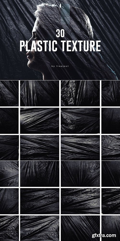 CreativeMarket - Plastic Wrap Texture Background VOL 2 7249490