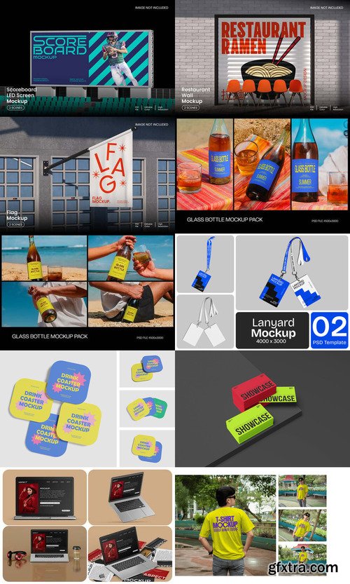 10 Mockup Templates Bundle 10 2025