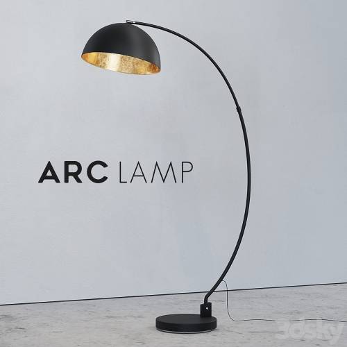 '3dsky Pro - The Arc Black Floor Lamp' '3dsky Pro - The Arc Black Floor Lamp'