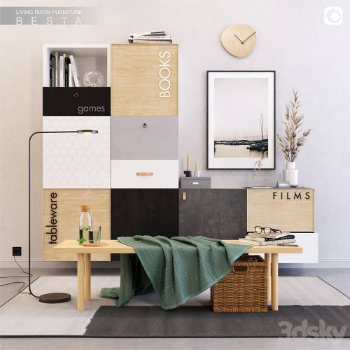 '3dsky Pro - IKEA_BESTA_set_4'