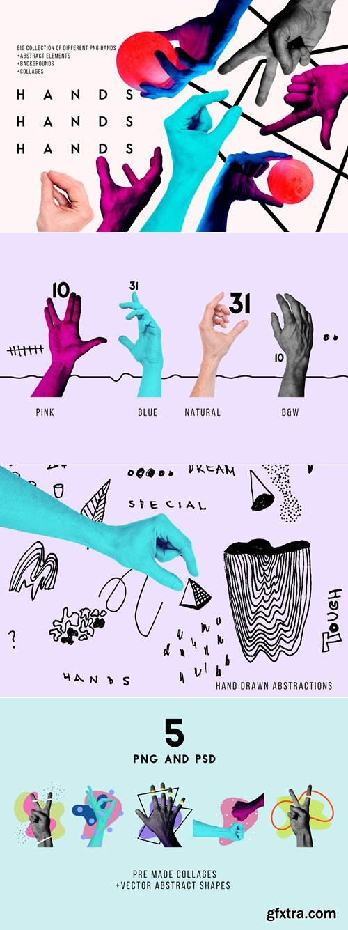 CreativeMarket - Hands, Hands, Hands 3408283