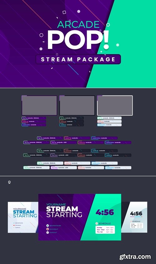 Nerd or Die - Arcade Pop - Stream Package After Effects Template