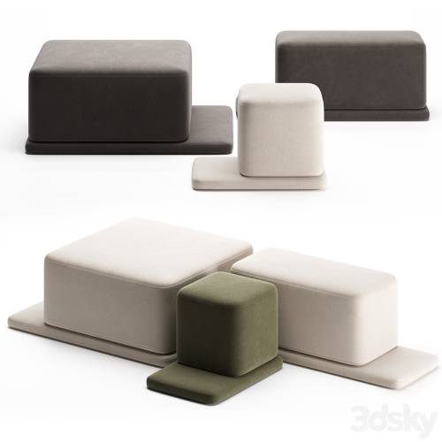 '3dsky Pro - COAST | Pouf by Woo Furniture' '3dsky Pro - COAST | Pouf by Woo Furniture'