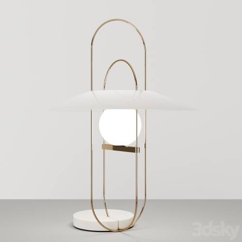 '3dsky Pro - Setareh table lamp by Fontana Arte' '3dsky Pro - Setareh table lamp by Fontana Arte'