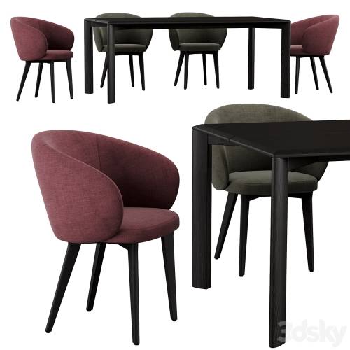 '3dsky Pro - Expormim Kotai dining set'
