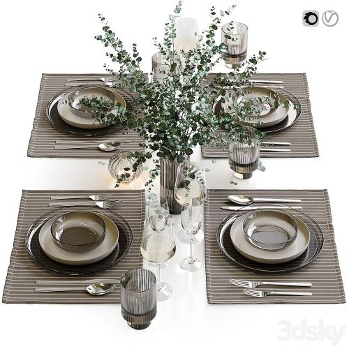 '3dsky Pro - Table setting / Table setting 43'