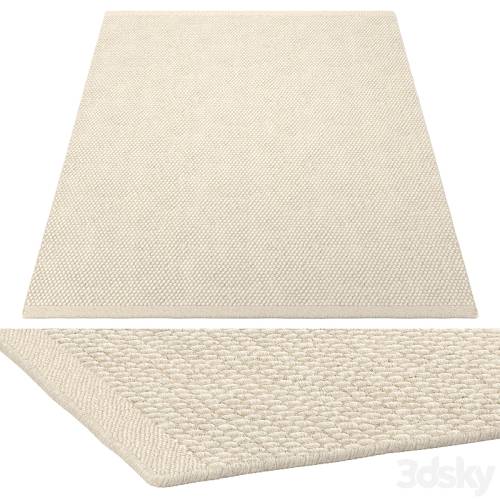 '3dsky Pro - Wool Rug Rocco White' '3dsky Pro - Wool Rug Rocco White'