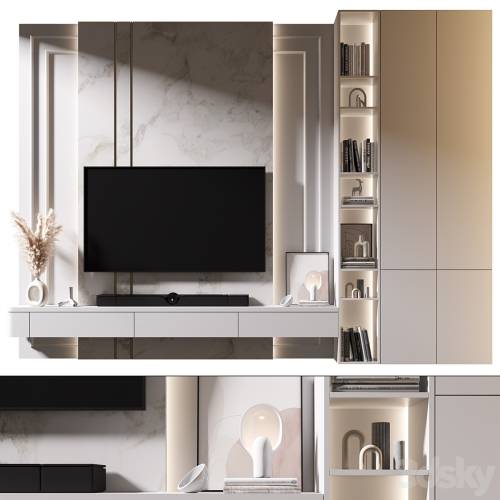 '3dsky Pro - TV Wall | set 928'