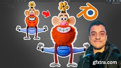 Udemy - Blender Character Design for Beginners – No Sculpting