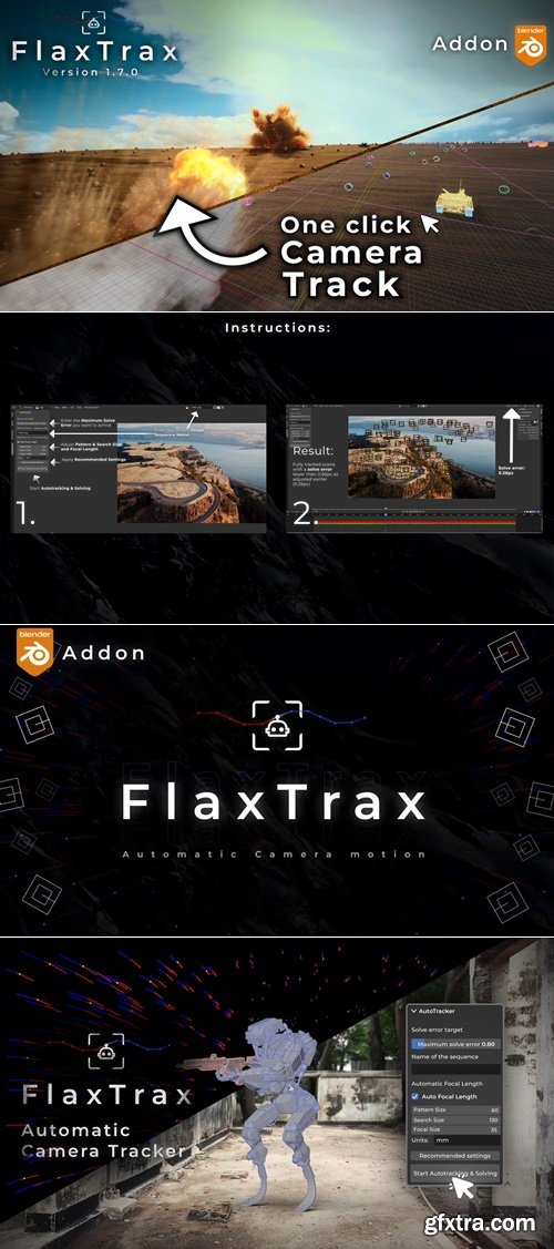 SuperhiveMarket - FlaxTrax v1.7.1 Automated Camera Tracking