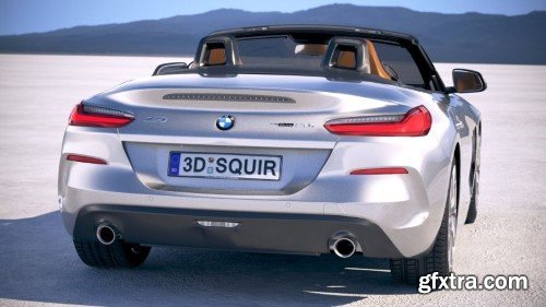 BMW Z4 M-sport 2019 3D Model BMW Z4 M-sport 2019 3D Model