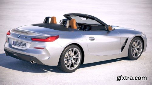 BMW Z4 M-sport 2019 3D Model BMW Z4 M-sport 2019 3D Model